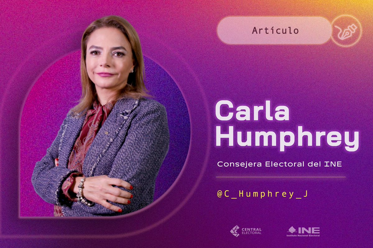 ✍🏻 #ParaLeer | Consulta el artículo de la Consejera @C_Humphrey_J titulado: Válidos y definitivos el padrón y la lista nominal de personas electoras. tinyurl.com/mpeh7jhk