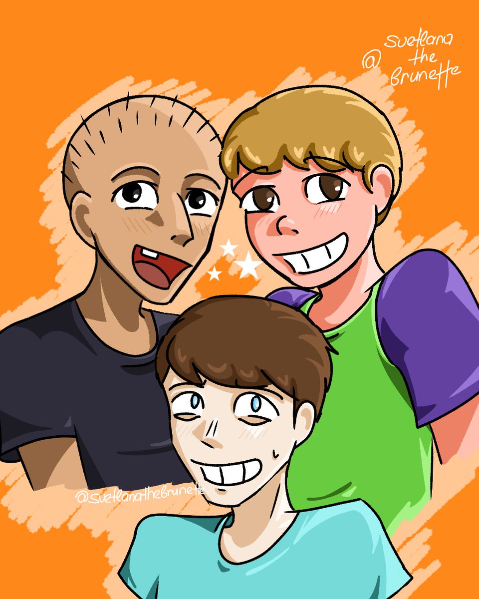 They look different in my style ig
#clarence #cartoonnetwork
•
#digitalartist #svetlanathebrunette #ibispaintx #clarencewendle #jeffrandle #ryansumouski #cartooncharacter #childhood #cartoon