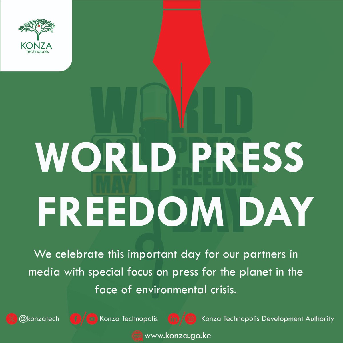 Happy World Press Freedom Day! We celebrate the role of #pressfreedom in promoting transparency and accountability through increased freedom of expression. Press freedom also empowers citizens across the world by enhancing their access to wide range of news and information.