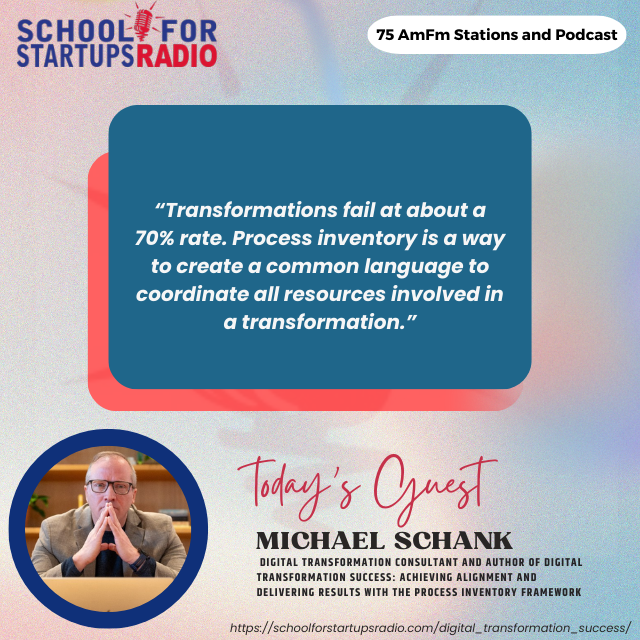 entrepreneurjim's tweet image. Dive into the world of digital transformation with Michael Schank, Digital Transformation Consultant, and Author, on School for Startups Radio.

#DigitalTransformationSuccess #CorporateDirect #entrepreneurship #startuppodcast