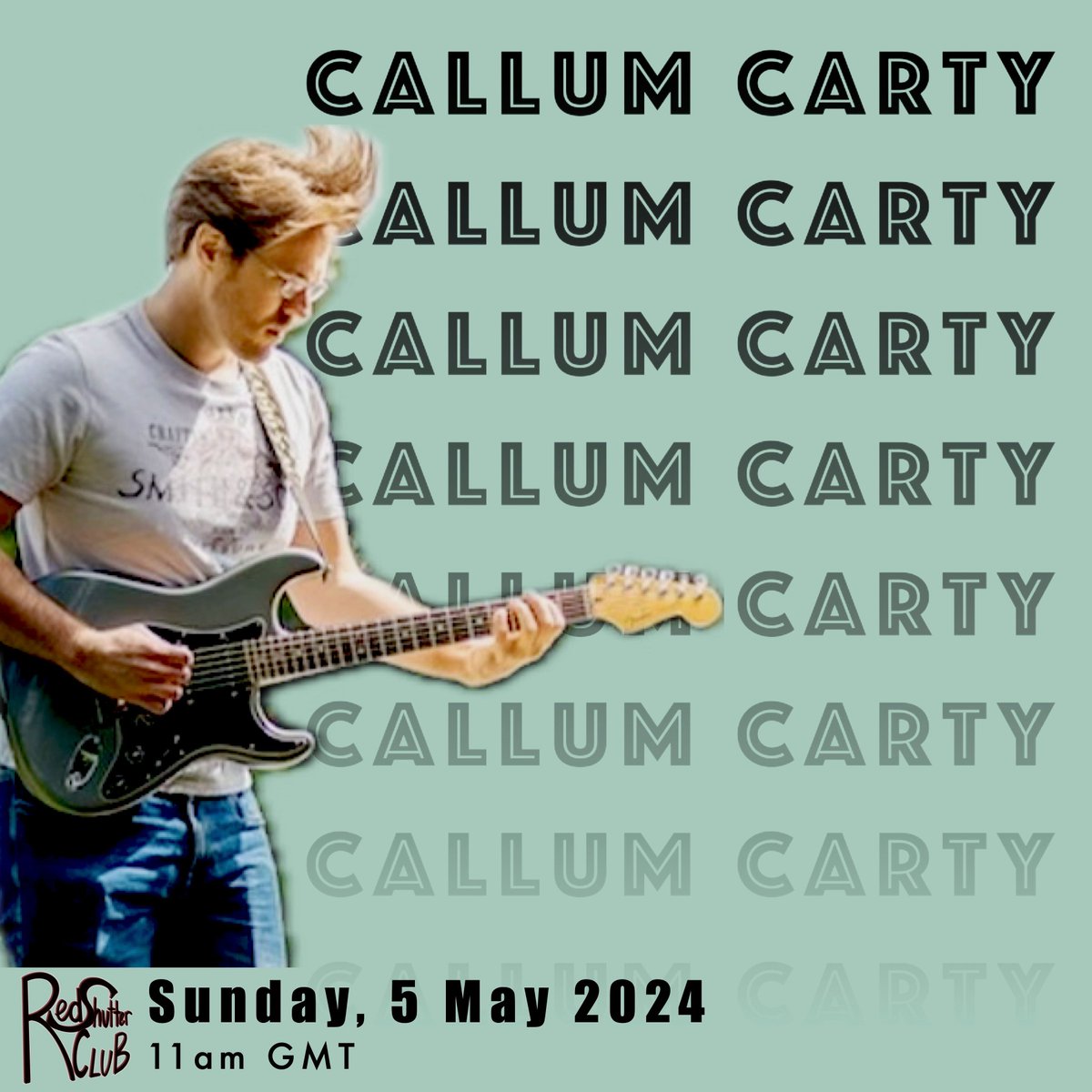 Be sure to tune in this week for special guest @callumcartygtr !

Here's a sneak preview 👀: buff.ly/3WudAj1 

#iverpoolmusicscene #merseysidemusic #callumcarty #redshutterclub