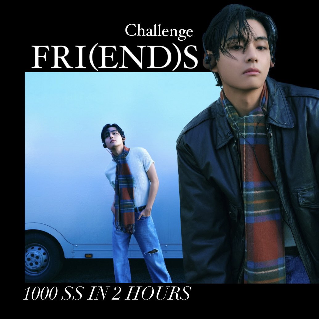 FRI(END)S Challenge ‼️ 1000ss In 2 Hours📍 open.spotify.com/album/7v4sqd0N…