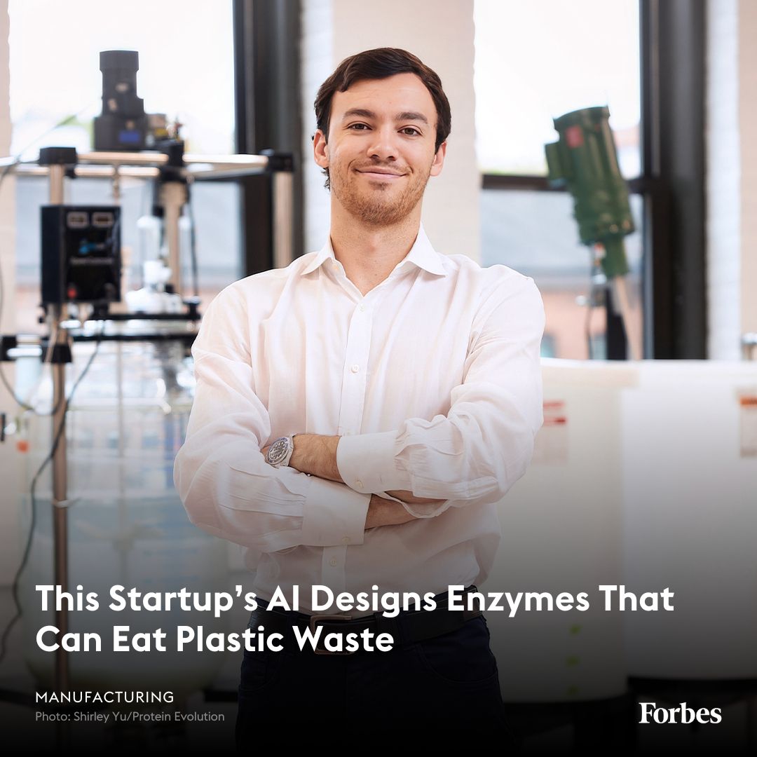 This company’s ambition is to use AI to engineer new enzymes that are able to break down plastics and plastic-based textiles. trib.al/3frg4ct