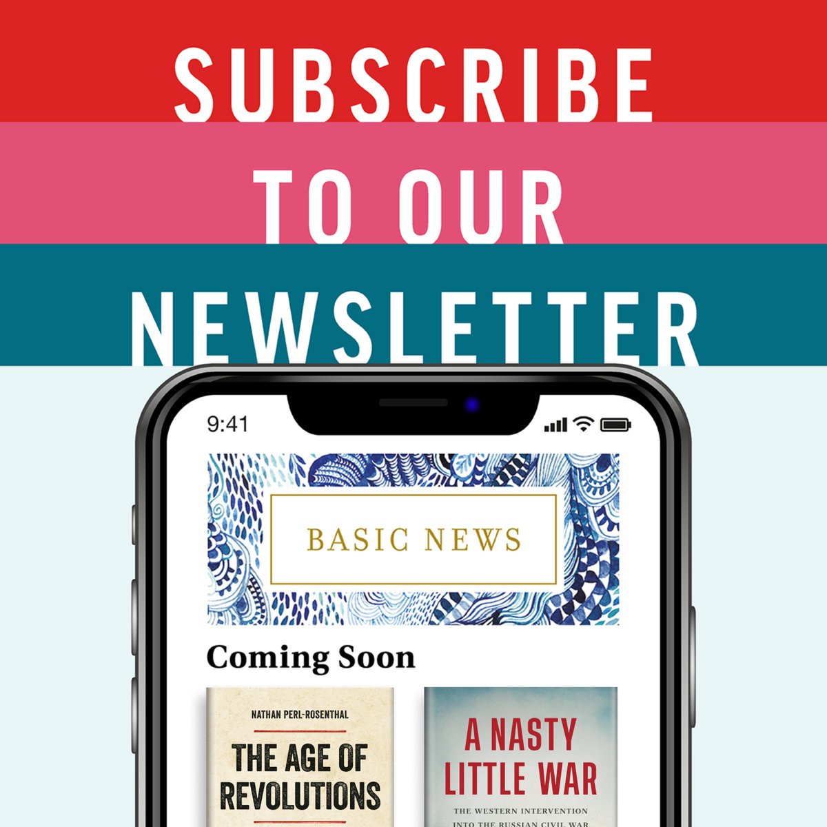 Don’t let this golden opportunity slip away — plug into all the exciting updates from Basic Books this season! Sign up now at basicbooks.com and enjoy a 20% discount on your first purchase 🎉