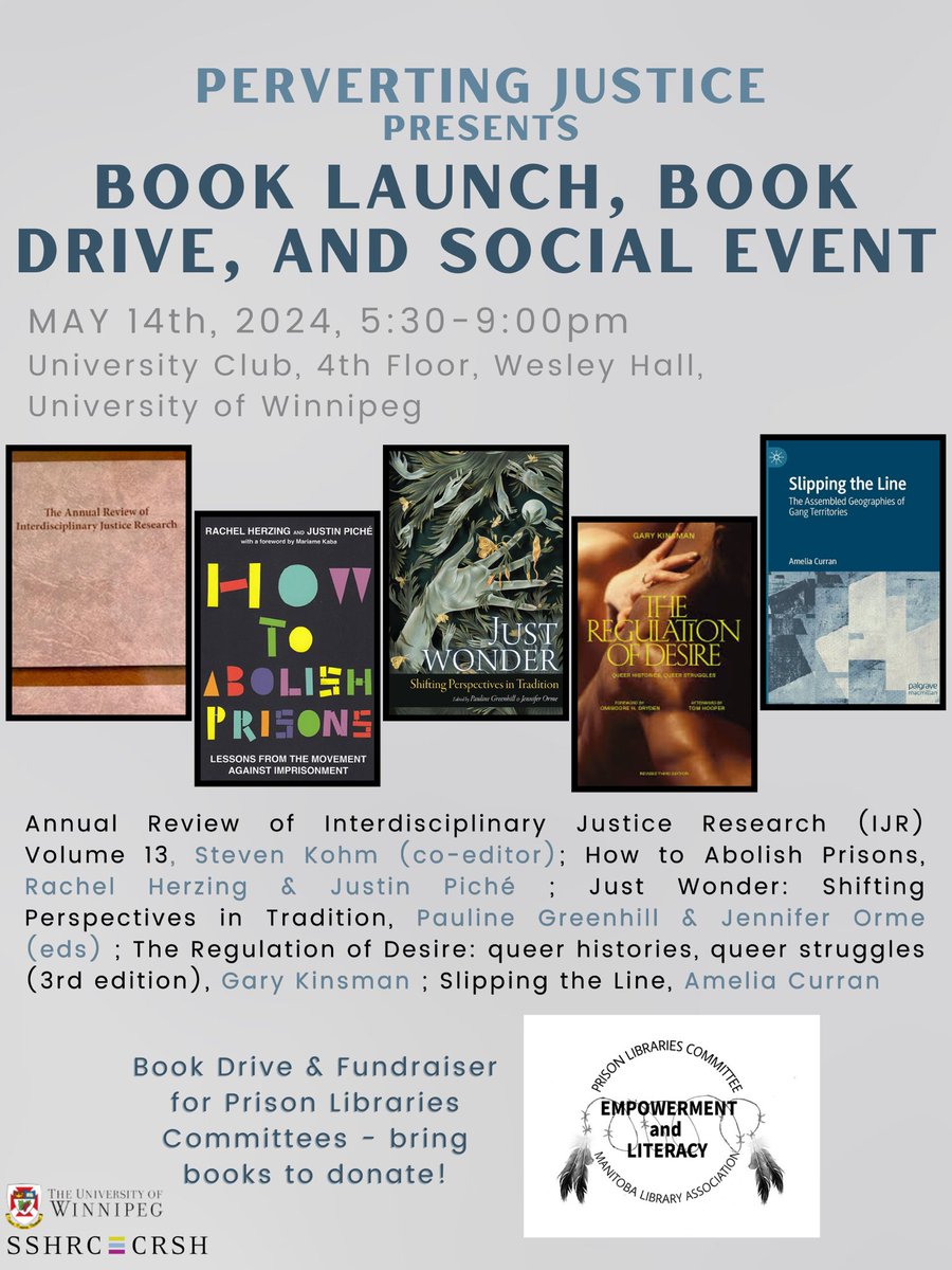 And a book launch! @cijswinnipeg @CAIJ_UW @JustinPicheh