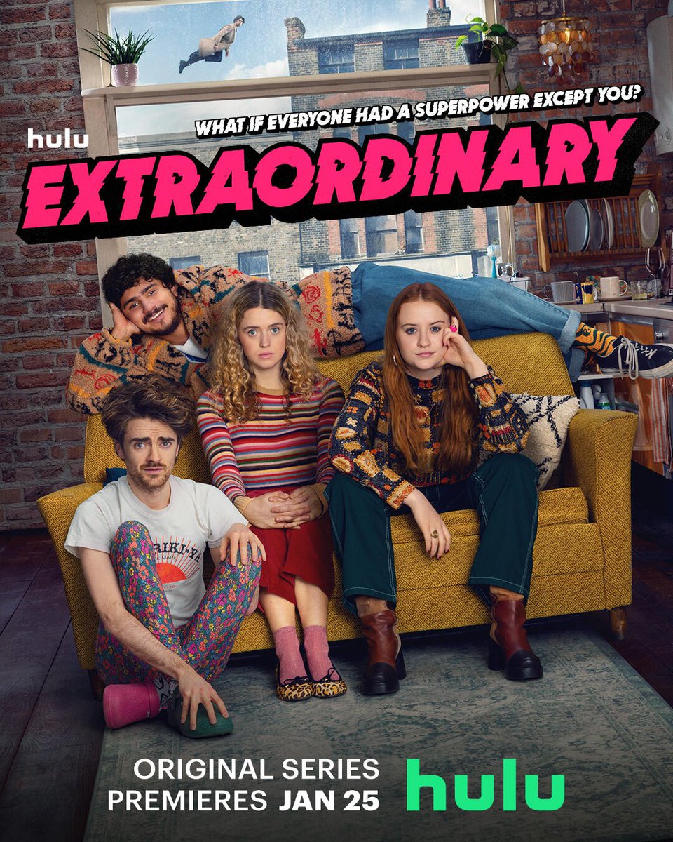 I recently discovered this British comedy series, Extraordinary. Not only is the show great, but it's also unlocked this whole new side of music I hadn't explored before. The soundtracks are grungy, dreamy, raw and are garage-band coded. In other words, they just hit different 🤌