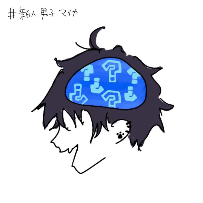 佐伯くんの頭の中 #サイキペイント