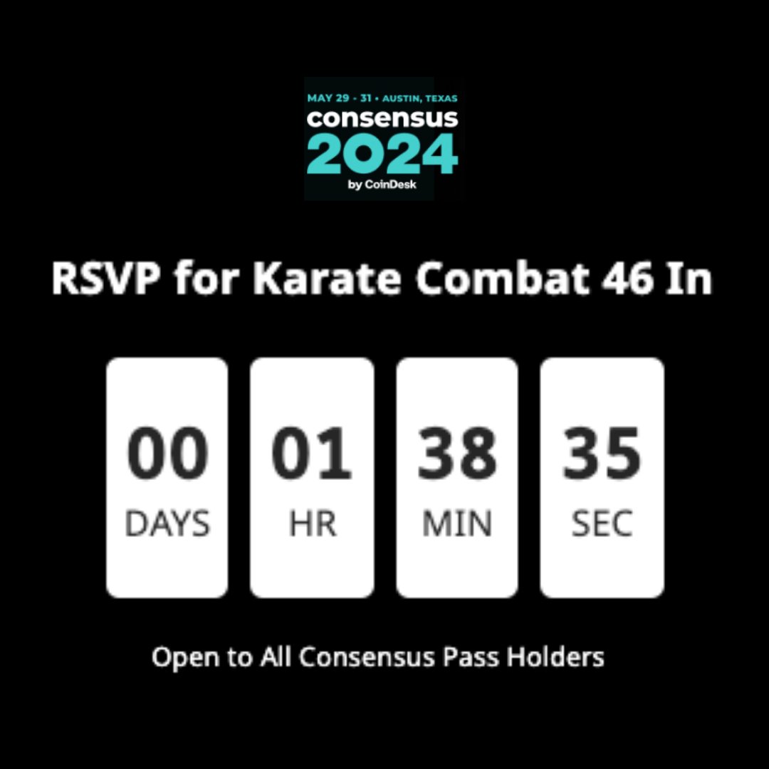 Are you ready?
#KC46 x #Consensus2024