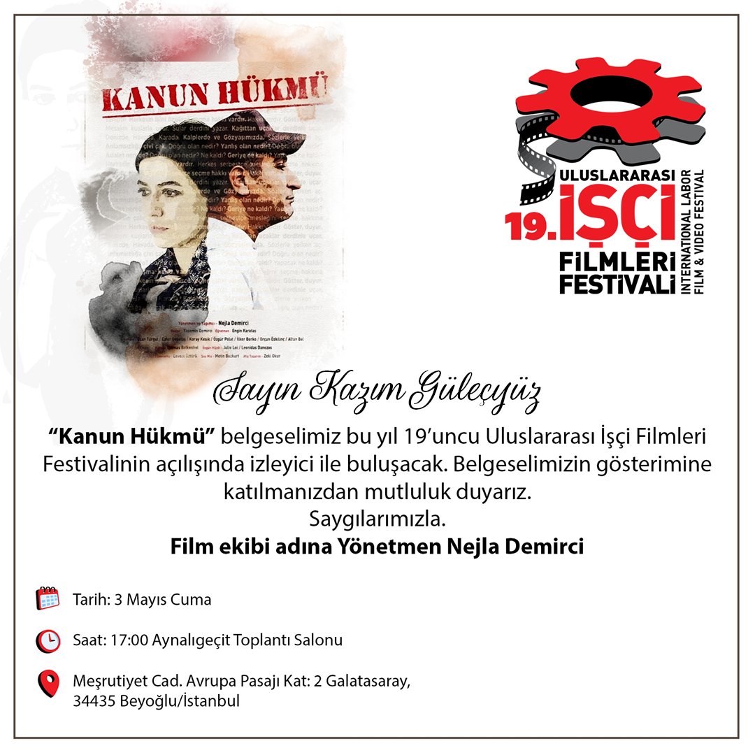 Erdoğan 'siyasette yumuşama'dan bahsederken Kanun Hükmünde belgeselinin gösterimi, Ankara'dan sonra İstanbul'da da son dakika yasağıyla engellendi. AYM kararına rağmen...