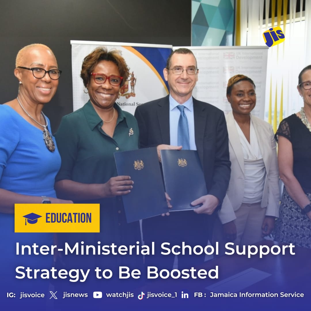 The Inter-Ministerial School Support Strategy (ISSS), aimed at eradicating violence in schools, will benefit from a financial boost over the next two fiscal years. The support will be provided under the six-year Violence Prevention Partnership between the Government of Jamaica…