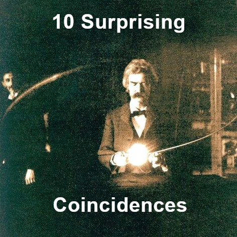 Discover 10 surprising coincidences at FreeSpeedReads.com/coincidences (#coincidence, #shipwreck, #JFK, #AbrahamLincoln, #AbeLincoln, #JohnFKennedy, #MarkTwain, #unsinkable, #JonathanSwift, #GulliversTravels, #reunited, #prediction)