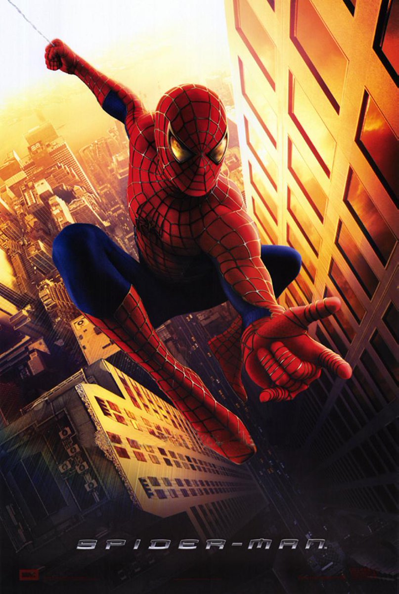 #OTD 2002 #SpiderMan starring #TobeyMaguire #WillemDafoe Kristen Dunst, #JamesFranco   Cliff Robertson, Rosemary Harris, J.K. Simmons. Directed by Sam Raimi.  #superhero #fantasy   trophyunlocked.blogspot.com/2012/07/stubs-…