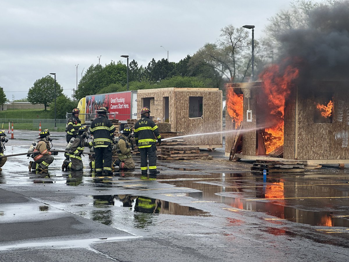 What did you do at school today? @TCDuPage held its EMT extrication drill yesterday and that Fire Science Cell burn today. @TCD_Director #CTE #firescience #EMT #TCD