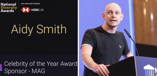 The Neurodiversity Charity ADHD Foundation (@adhdfoundation) on Twitter photo The wonderful Aidy Smith has been nominated for a National Diversity Award. TV Presenter & Radio Host for LBC& Virgin Pride. Patron of the Tourette’s Action & ADHD Foundation & LGBTQA+ advocate - vote for him here nationaldiversityawards.co.uk/awards-2024/no… <a href="/sypped/">Aidy Smith 🍷</a> <a href="/ndawards/">National Diversity Awards</a> <a href="/tourettesaction/">Tourettes Action</a> ☂️<a href="/LBC/">LBC</a> The wonderful Aidy Smith has been nominated for a National Diversity Award. TV Presenter & Radio Host for LBC& Virgin Pride. Patron of the Tourette’s Action & ADHD Foundation & LGBTQA+ advocate - vote for him here nationaldiversityawards.co.uk/awards-2024/no… <a href="/sypped/">Aidy Smith 🍷</a> <a href="/ndawards/">National Diversity Awards</a> <a href="/tourettesaction/">Tourettes Action</a> ☂️<a href="/LBC/">LBC</a>