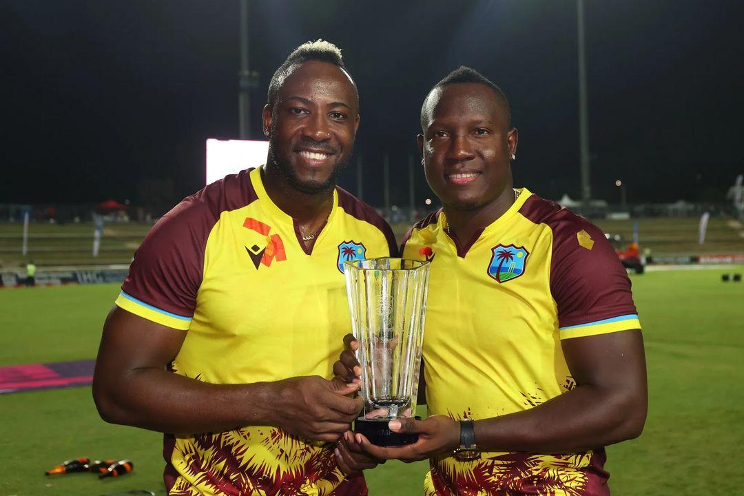 WEST INDIES SQUAD FOR T20I WORLD CUP 2024 🏆

Rovman Powell (C), Alzarri Joseph (VC), Charles, Chase, Hetmyer, Holder, Hope, Akeal Hosein, Shamar, Brandon King, Motie, Pooran, Russell, Rutherford, Shepherd

#T20WorldCup24 #WestIndies #RovmanPowell #AndreRussel #Hetmyer #Pooran…