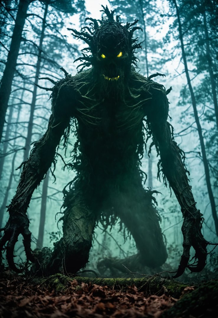 Paranormal day so how about a Tree Monster to start the day. Feel free to share your Paranormal images.

#Juggernaut #aiart #aifantasy #aiartcommunity