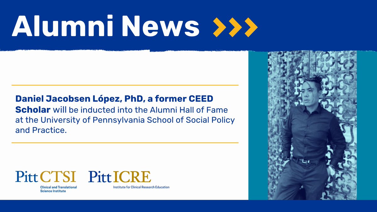 Former #CEEDscholar @danjlopez8 will be inducted into the @PennSP2 Alumni Hall of Fame for his research focused on marginalized groups whose intersectional identities impact their experiences with social structures. Congrats, Dr. López! Learn more: bu.edu/ssw/prof-jacob…
