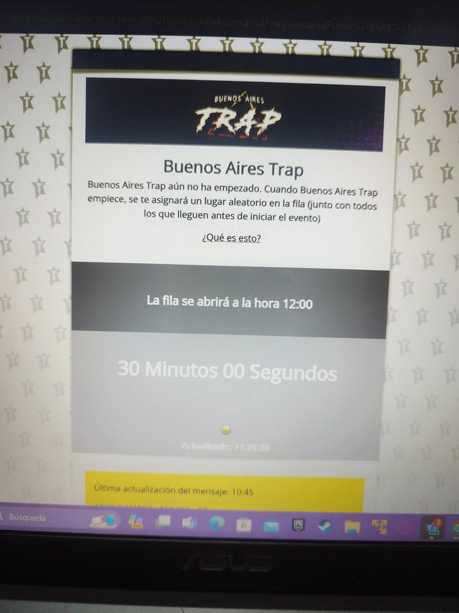 Millonaaria's tweet photo. A 30 minutossssssww!!! 
Espero conseguir LPM https://t.co/r5nwwrMFSU