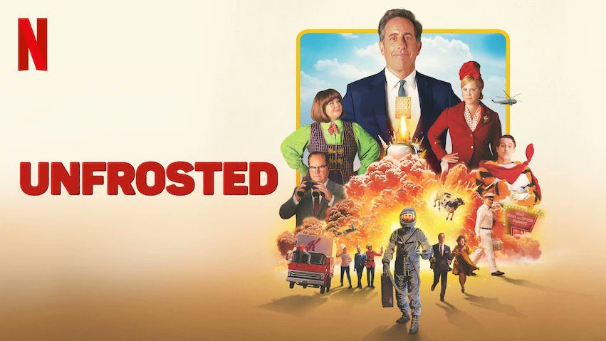 Made it about halfway into #unfrosted before tapping out. It’s basically Wonka except zero charm. Also ZERO laughs. They fire off roughly 3 jokes per minute and none of them land so much as a scoff