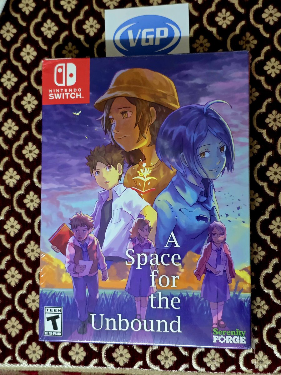 @VideoGamesPlus_ @SerenityForge #switchcorps 
Nice & awesome Collectors Edition, A Space for The Unbound , by @SerenityForge sent by @VideoGamesPlus_ .