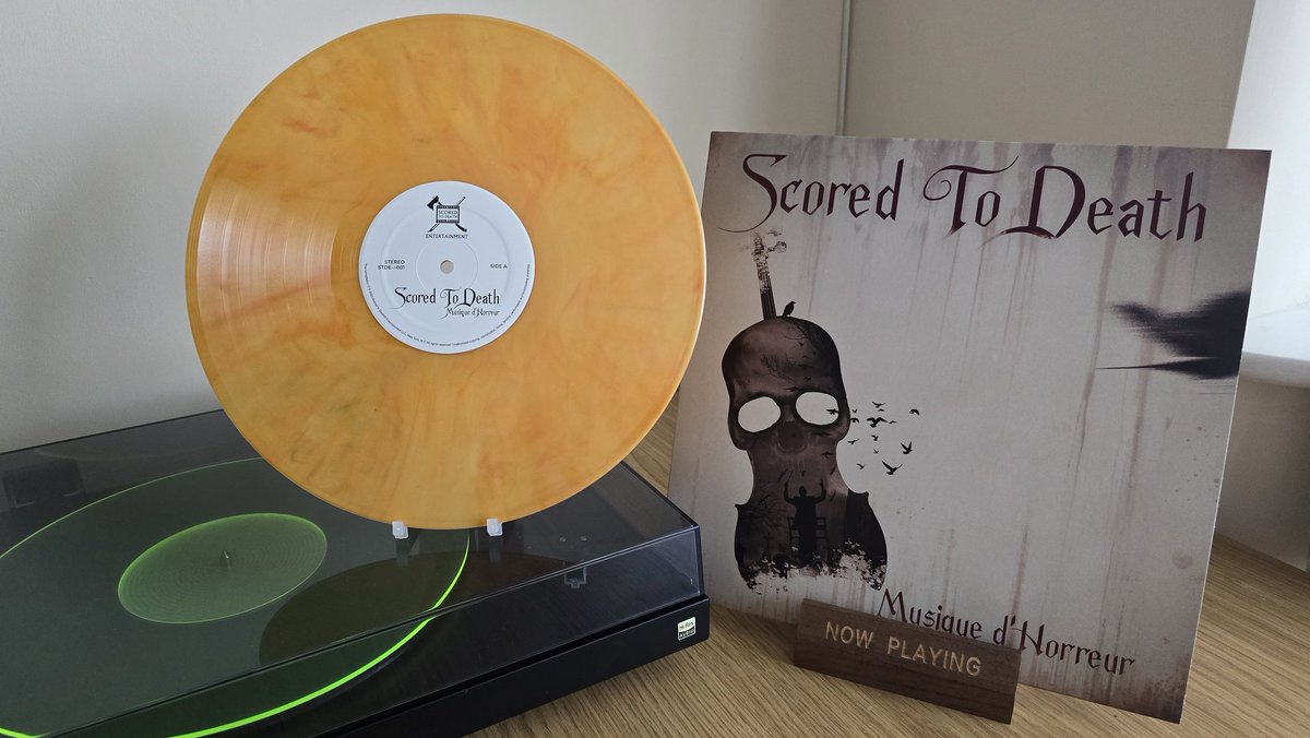 It's #BandcampFriday. Preorder your copy of the new SCORED TO DEATH compilation album today! Get it on mystery-color 12' Vinyl or CD. There is also a digital single available, containing 2 tracks from the album. All proceeds go toward the documentary. scoredtodeath.bandcamp.com/merch