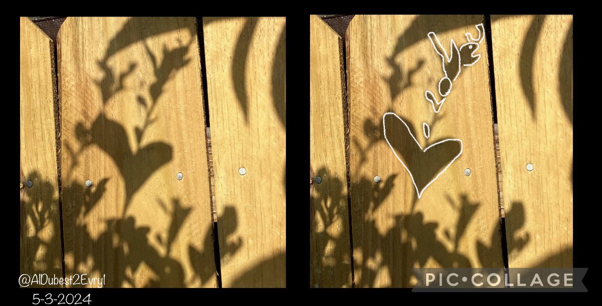 Shadow of the blueberry bush looks like…

“ I Love U “ 

This a.m.
#ThingsUnseen Godwink #Godwinks #LoveLetter 
John 15:9 #YouAreLoved GodIsLove #StayInLove #Peace 
#fridaymorning #FridayFeeling 

 Jesus: “As the Father has loved me, so have I loved you. Now remain in my love.”