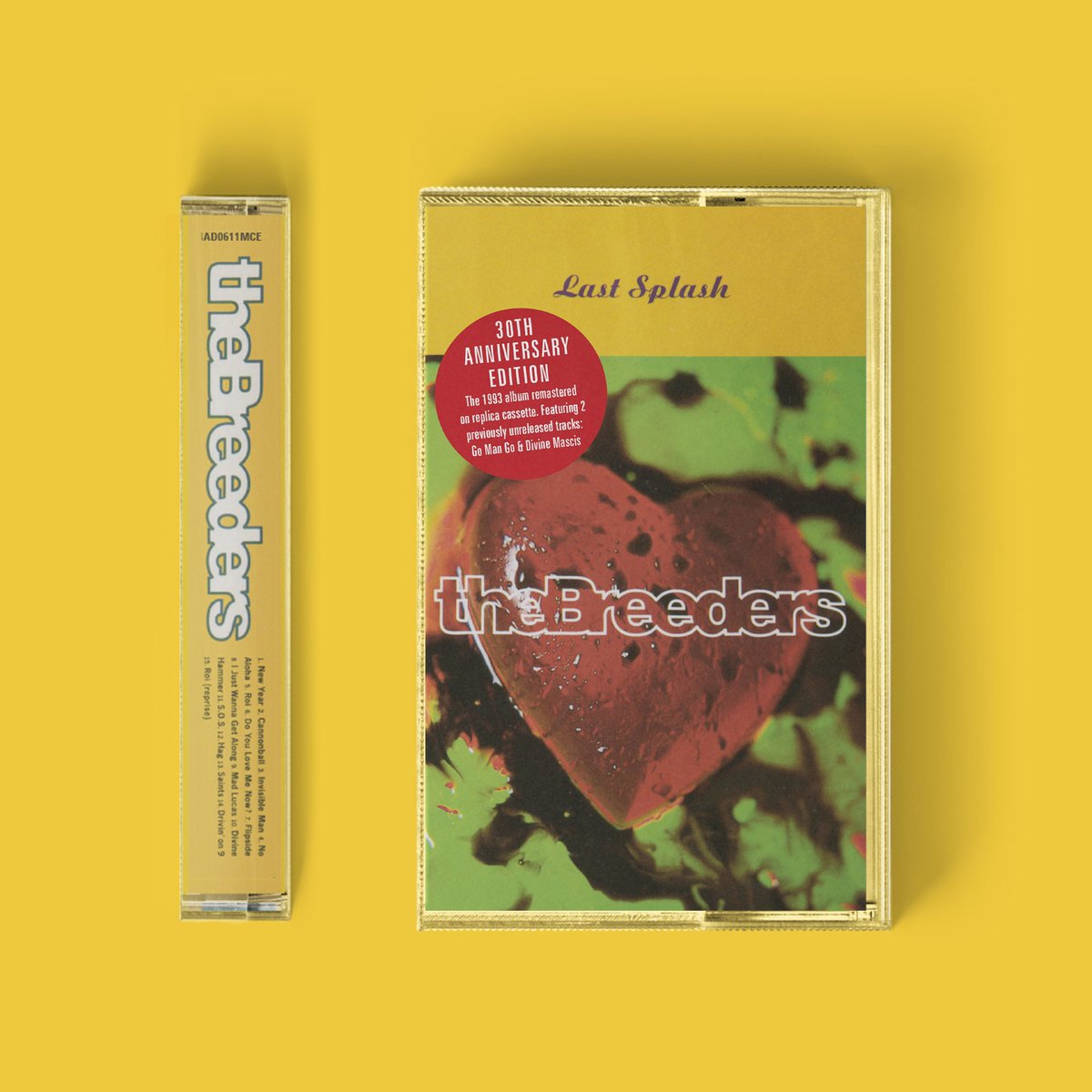 It’s #BandcampFriday and Last Splash (30th Anniversary Edition) cassettes are here! These exact replica cassettes are available to purchase exclusively on @Bandcamp now: thebreeders.ffm.to/lastsplashcass… ❤️‍🔥