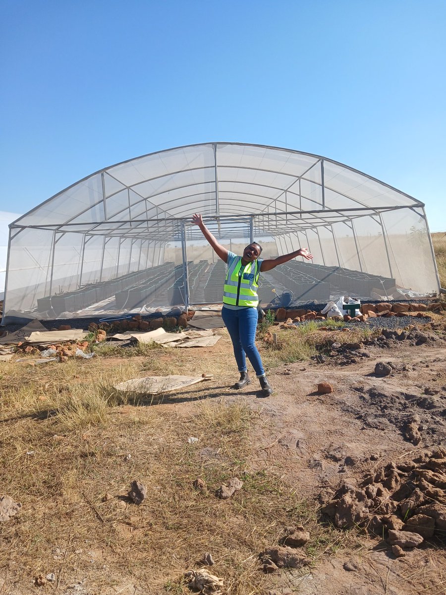 DARDLEA has donated 2 green houses to the Ndzundza Somphalali Tribal Authority to thank the chief for his role in helping Eggsellent By Lebo secure land to develop our factory. Our contractor has donated this water facility.