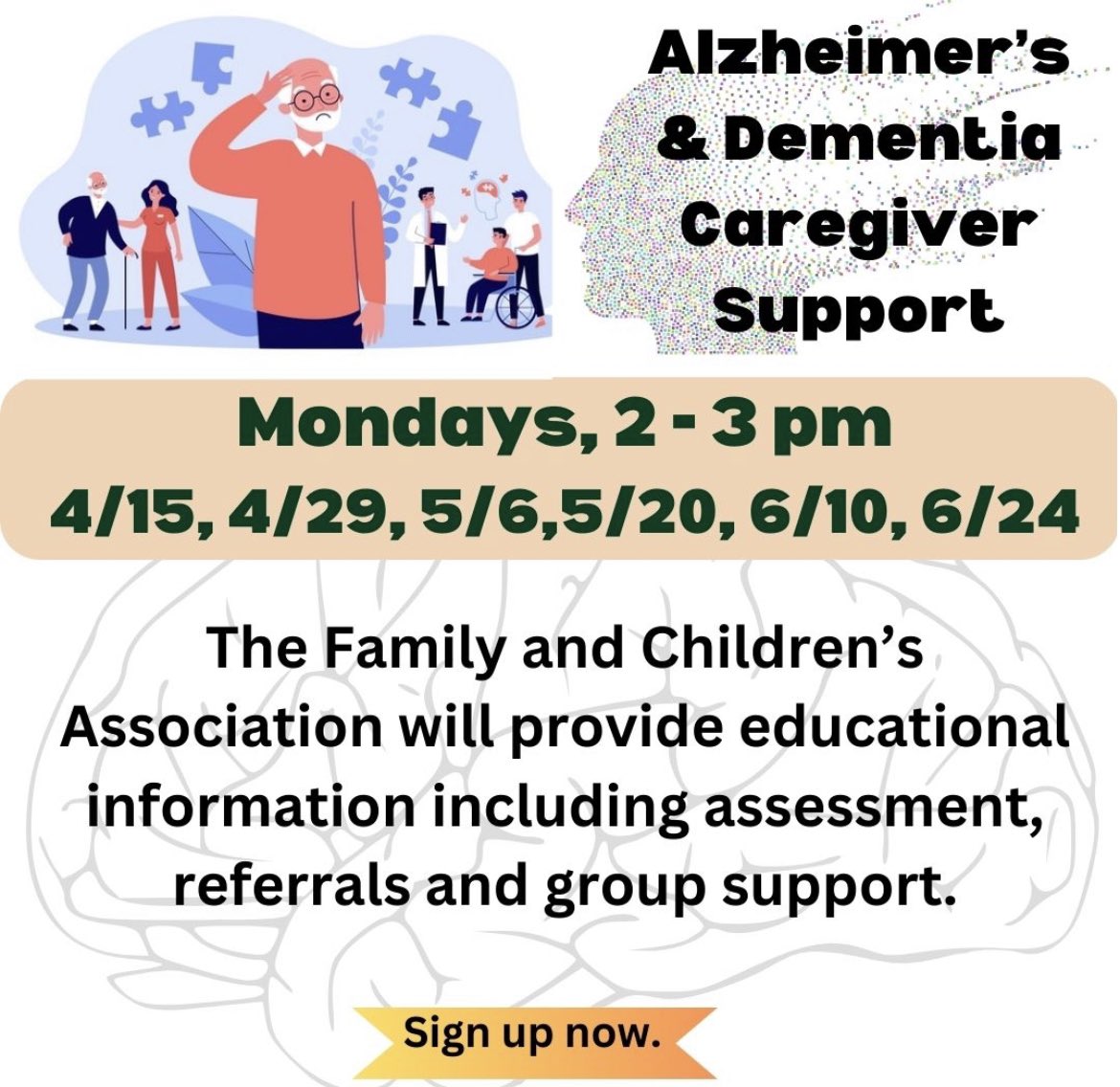 We still have space in this ongoing support group. #alzheimersassociation #supportgroup