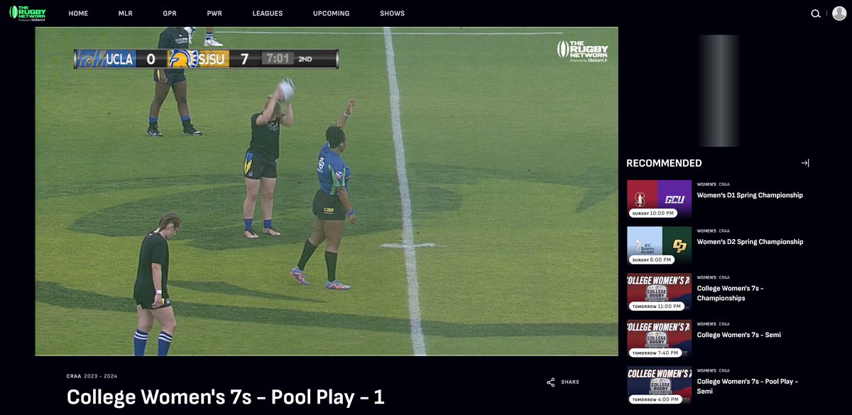 Enjoying USA 7s College Rugby Nationals 😍
#CRAA #Rugby7s #WomensRugby #USA
With @therugbynetwork