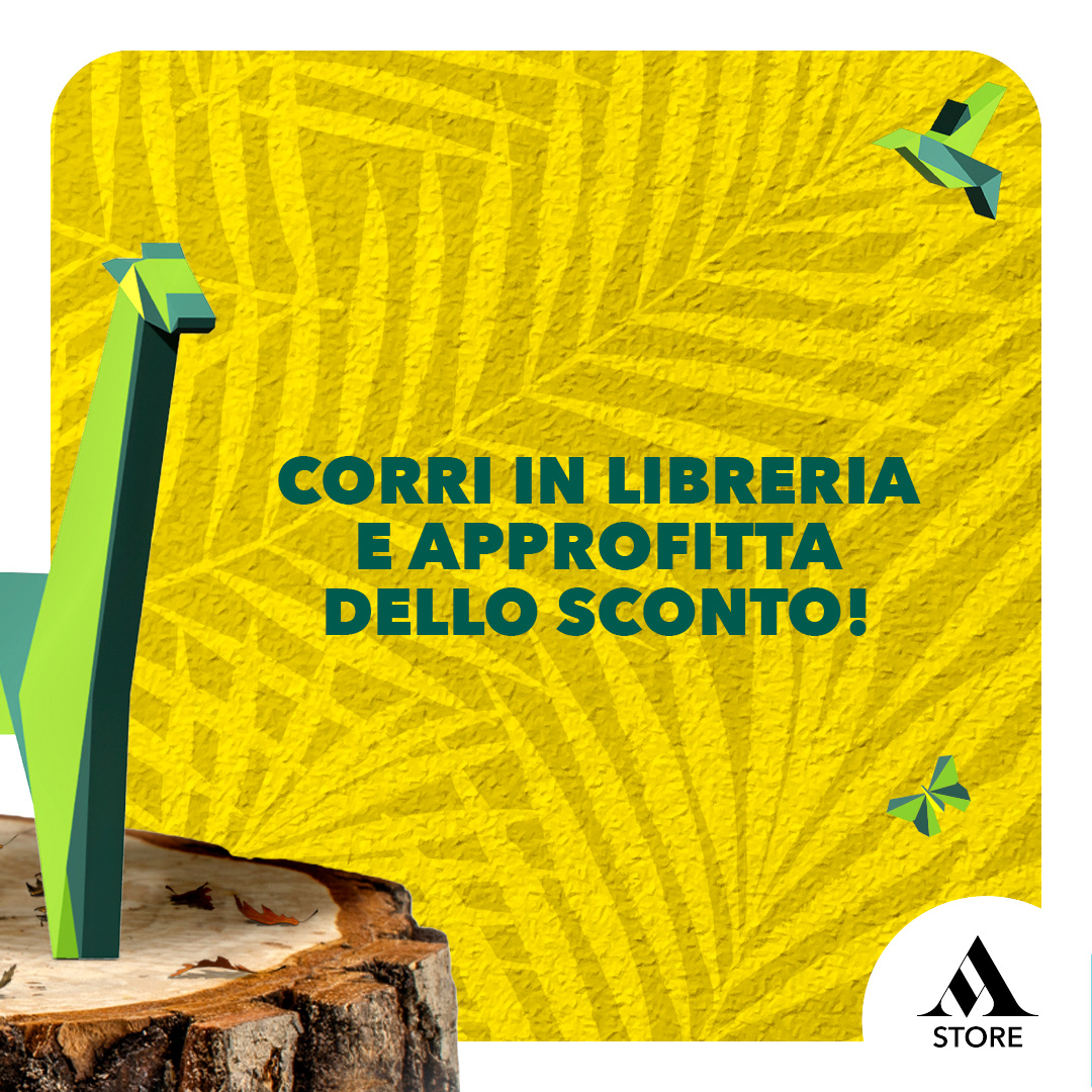 🌳🐒 Impossibile resistere al richiamo dei libri! 📖🤩

Approfitta del -15% di sconto su tanti titoli per bambini e ragazzi editi dal Gruppo Mondadori, dal 3 maggio al 2 giugno.
Corri in libreria!