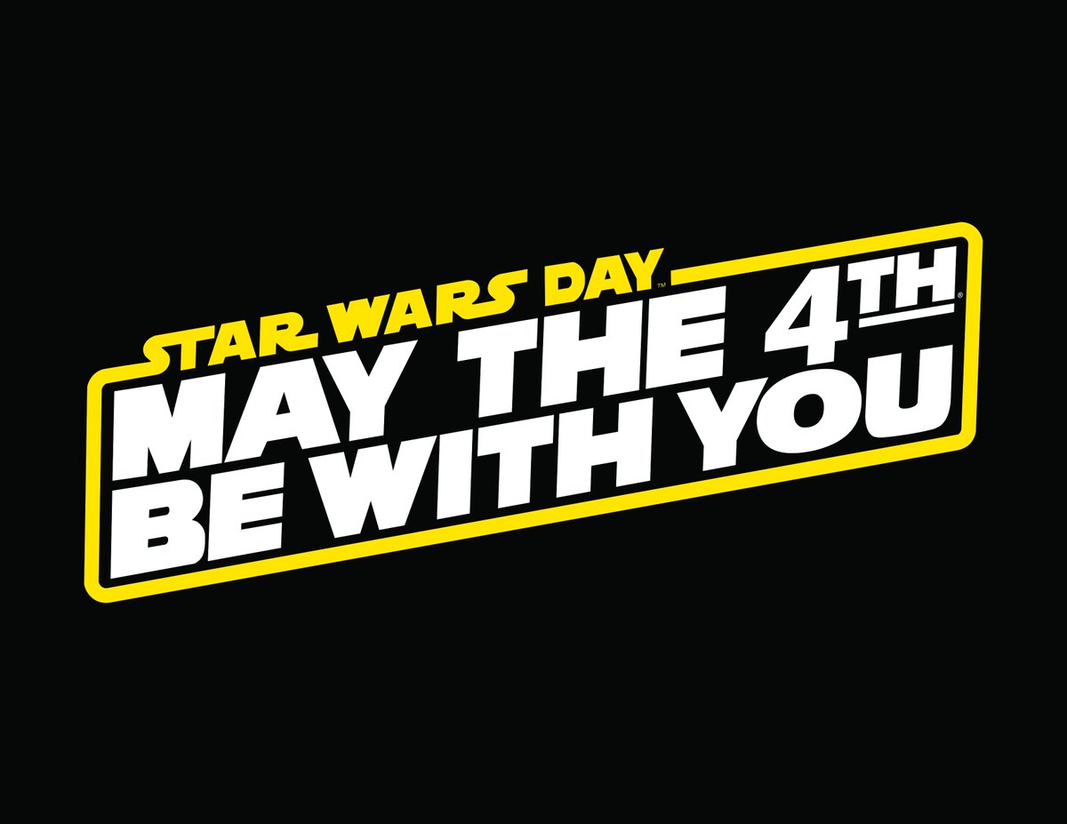 本日5月4日は、「スター・ウォーズの日」！

「May the force be with you
（#フォースと共にあらんことを）」から
May→5月
the force→the4th→4日
という言葉遊びが由来。良い1日を！

#スターウォーズの日 #MayThe4thBeWithYou #MayThe4th #StarWarsDay #スターウォーズ #StarWars #今日は何の日
