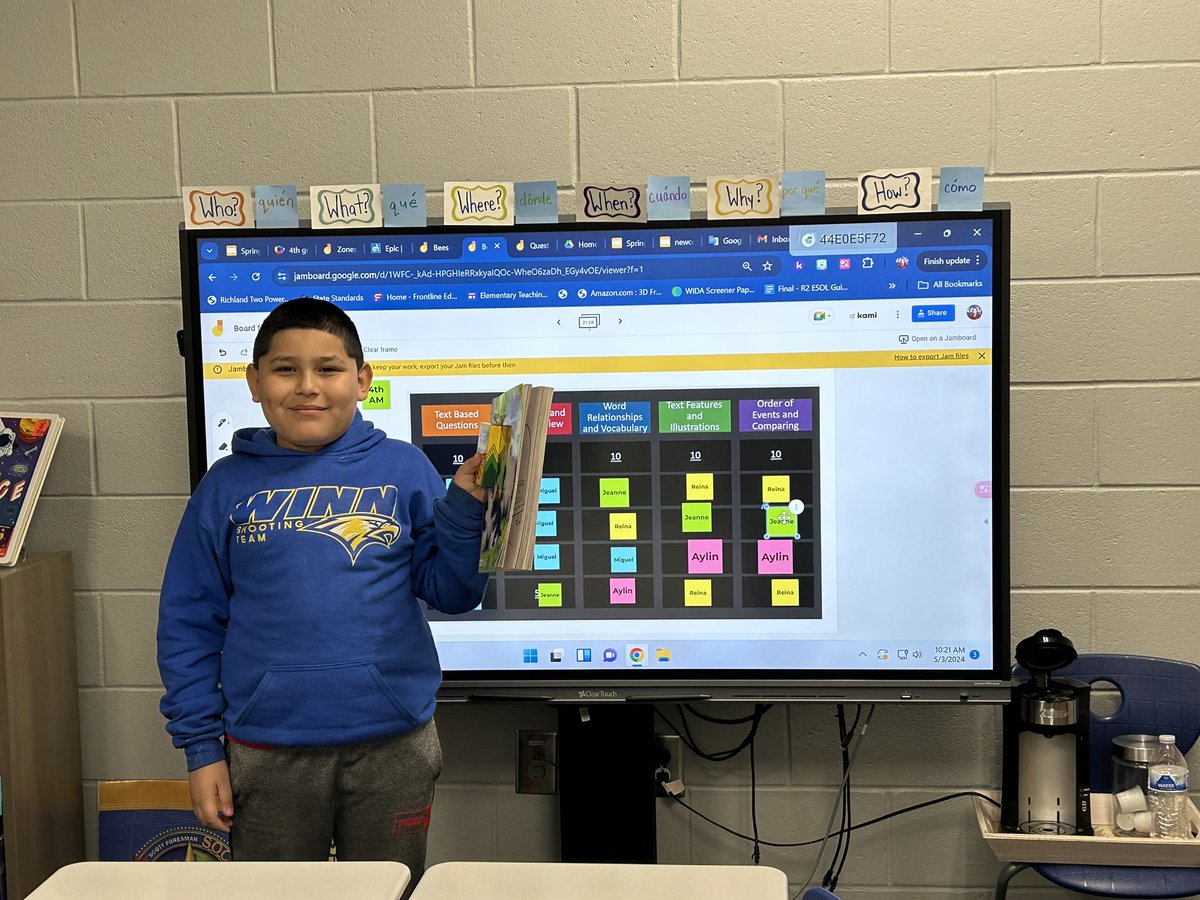 So proud of this young man! He has worked so hard this year and today he was the champion of our SC Ready review game! When he got to choose his prize- he said he felt bad because everyone worked so hard! ❤️@Bjackson_FLE @Davis_FLE @misshayward_usc @ForestLakeEagle @KGeorge_FLE