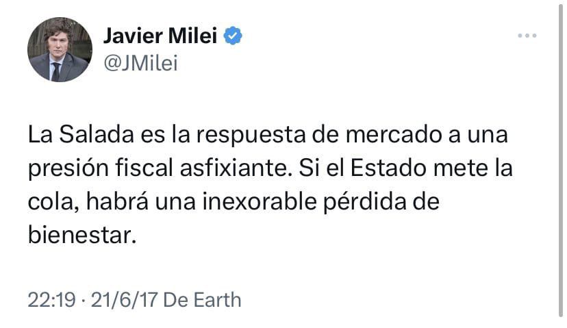 Los medios que operan no lo conocen a Javier...