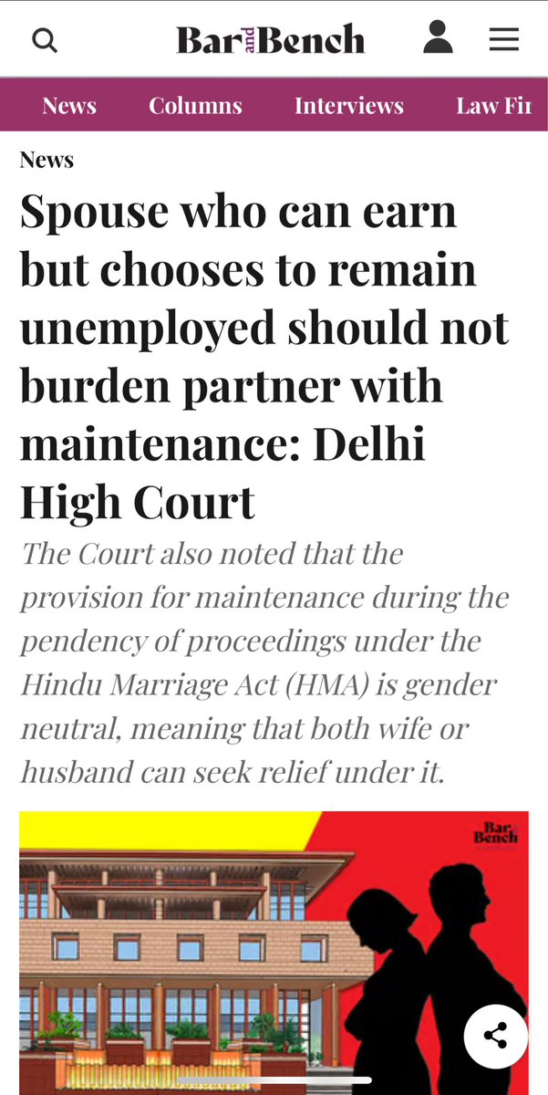 “Women don’t need men to protect them and provide them mentally or emotionally as long as men can feed them financially”

~ Sponsored by the great Indian law and order kitchen 

#1croreAlimony