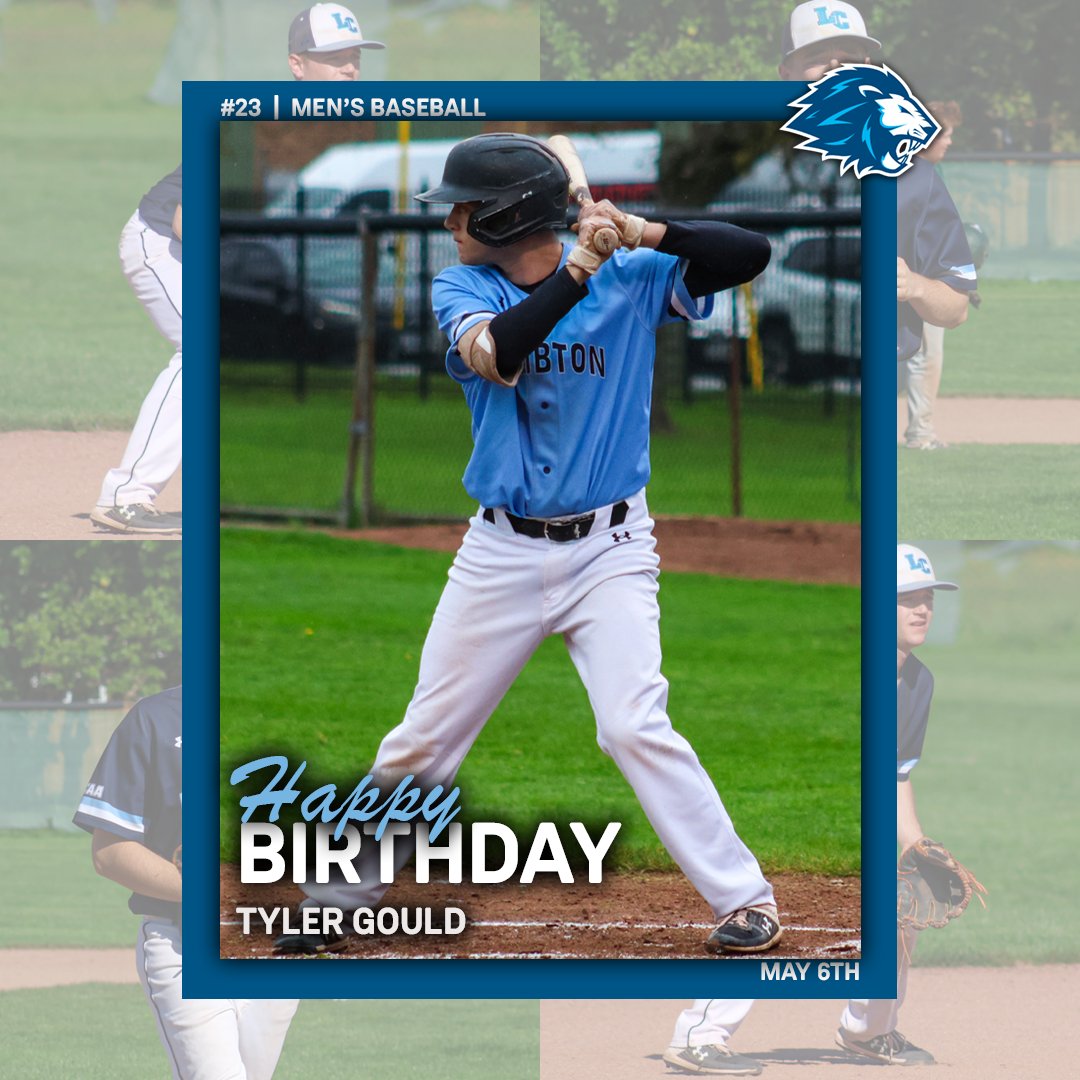 HBD, Gouldy!

Join us in wishing Men's Baseball first-year infielder Tyler Gould a very Happy Birthday today!

#DefendTheDen