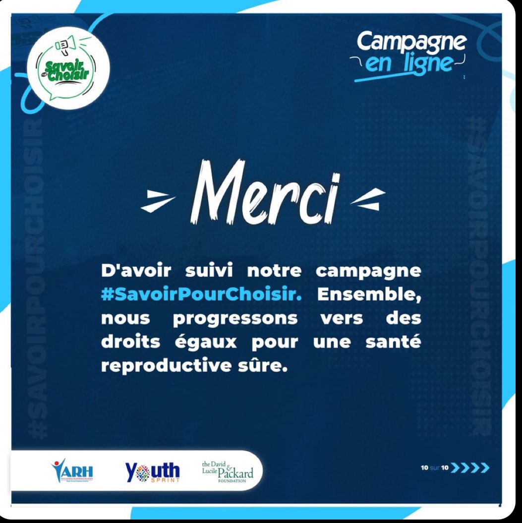 #SavoirPourChoisir ,merci d'avoir donné la force à notre cause en nous lisant. @yarhdrc @PackardFd  @pai_org
 @Mulunda_JC @Dr Mike Mpoyi  @Makoki Ya Mwasi #AvortementSécurisé
 #DroitsReproductif