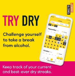 Understand your drinking and save money, improve your health and so much more. Use the free Try Dry app to help you keep track and set goals to help you cut down. #CPAberdee