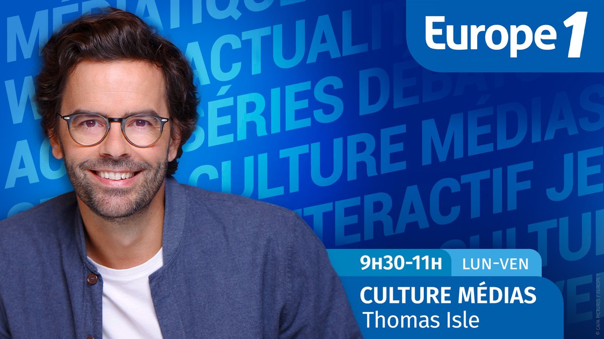 🔵[CULTURE MÉDIAS] RDV à 9h30 - @tomisle - @Europe1 👉@LauryThilleman, pour le concert du 8 mai sur France 2 qui célébrera l'arrivée de la flamme olympique en France. 👉@max_boublil et Mélanie Bernier pour le film 'Neuilly Poissy' au cinéma le 8 mai.