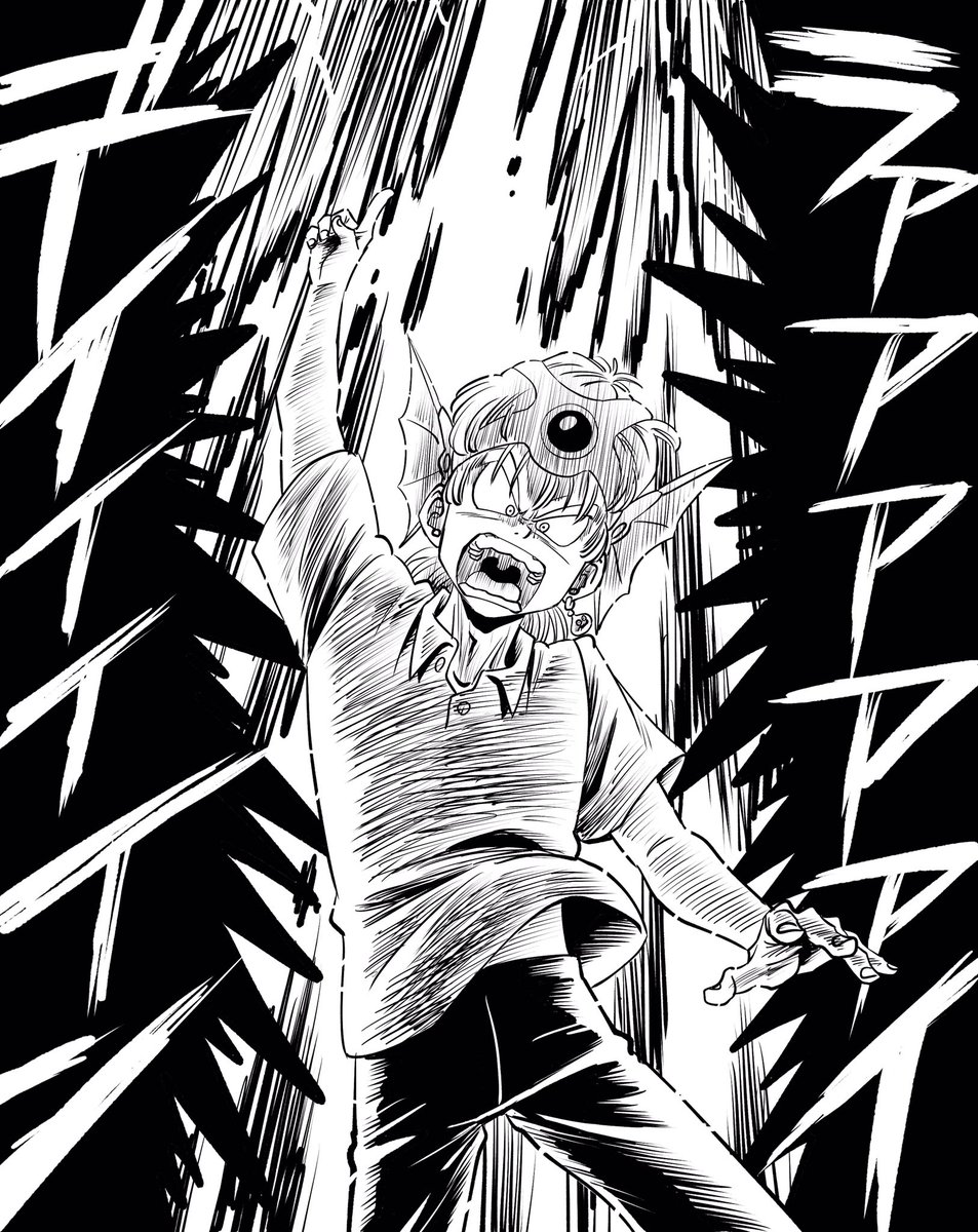 なんだか無性に描きたくなった⚡️ 