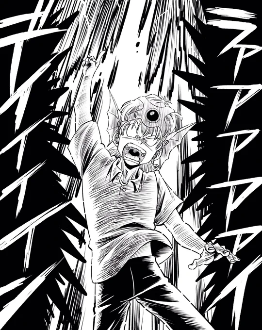 なんだか無性に描きたくなった⚡️ 