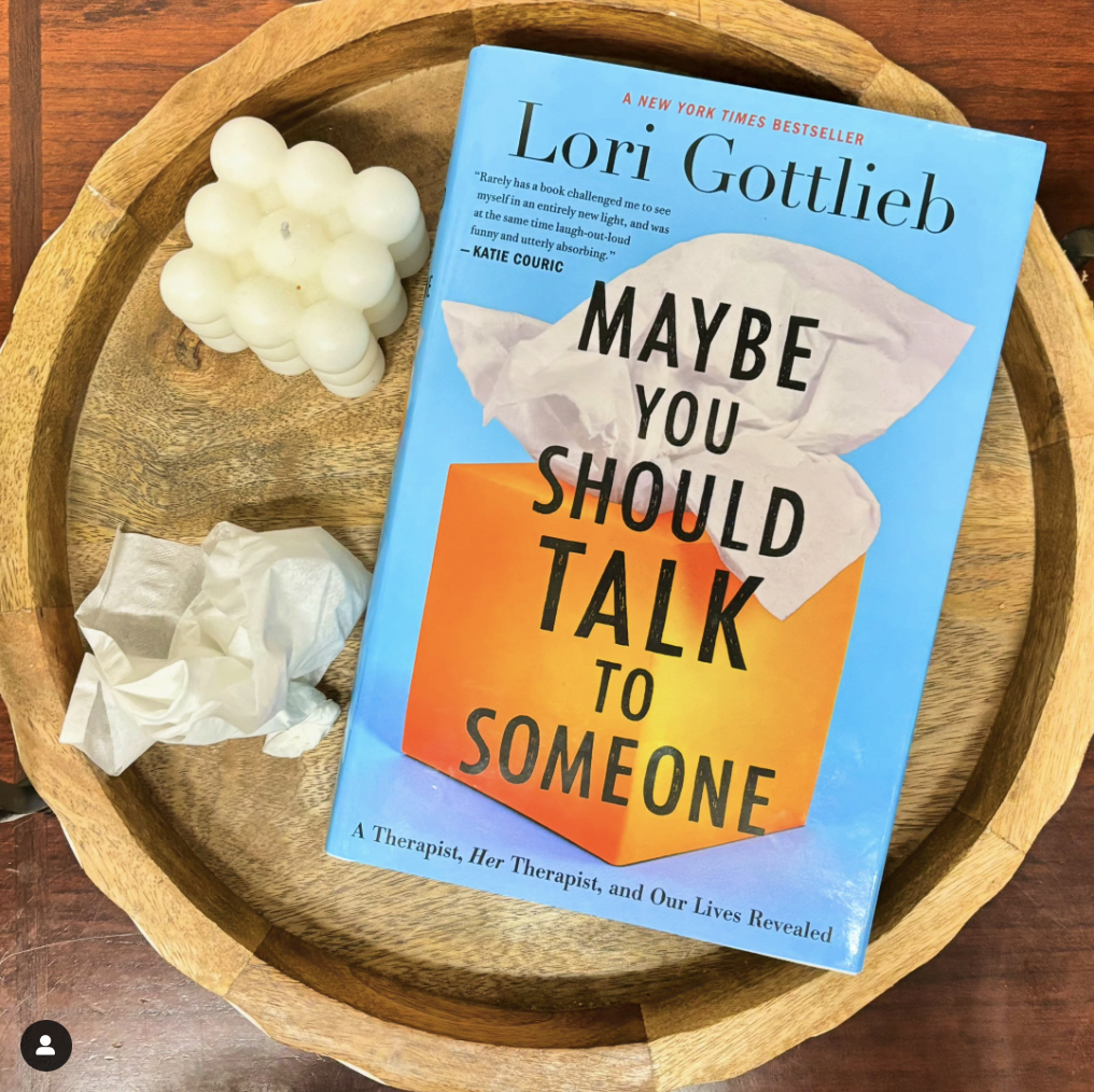 Love that @ schmorireads chose #MaybeYouShouldTalktoSomeone for their #MemoirMonday.

Also love that they have their followers complete a little predictive text with their posts, I thought we’d try the same.

Complete the following sentence: This weekend I am looking forward to -