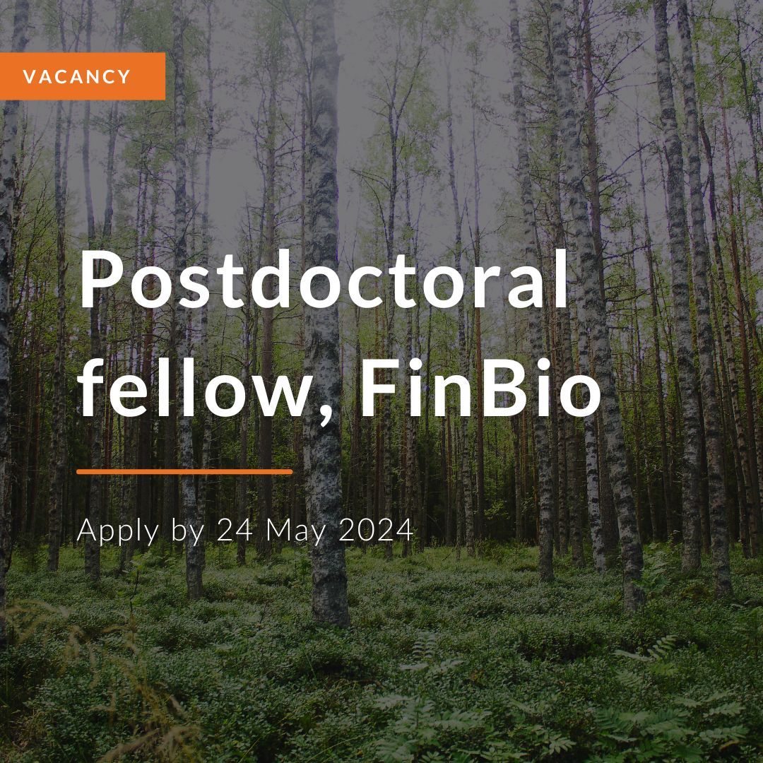 Join us as a postdoc in the @MistraForskning-funded FinBio program! Your role will involve analysing how biodiversity shocks impact the financial system, focusing on Sweden's forestry and agricultural sectors. Apply by 24 May: buff.ly/2Lu3mgn