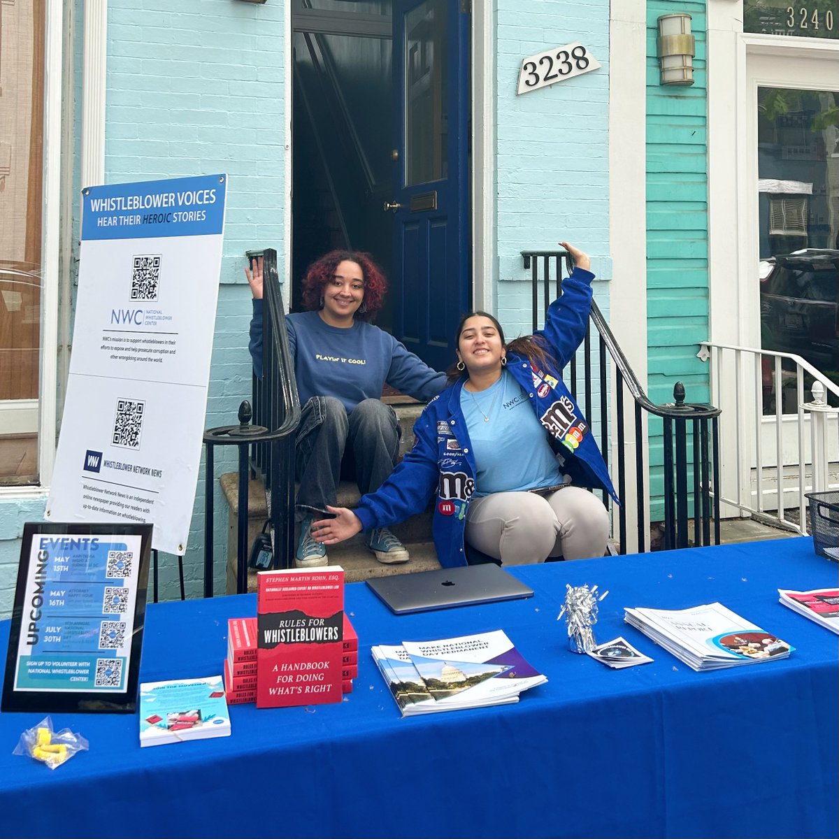 🇫🇷Last weekend, NWC participated in the Georgetown French Market. We spread the word about our work and got to spend time with our fellow community members, like Robert Devaney of @TheGeorgetownr Merci to everyone who stopped by our table! #georgetownfrenchmarketdc