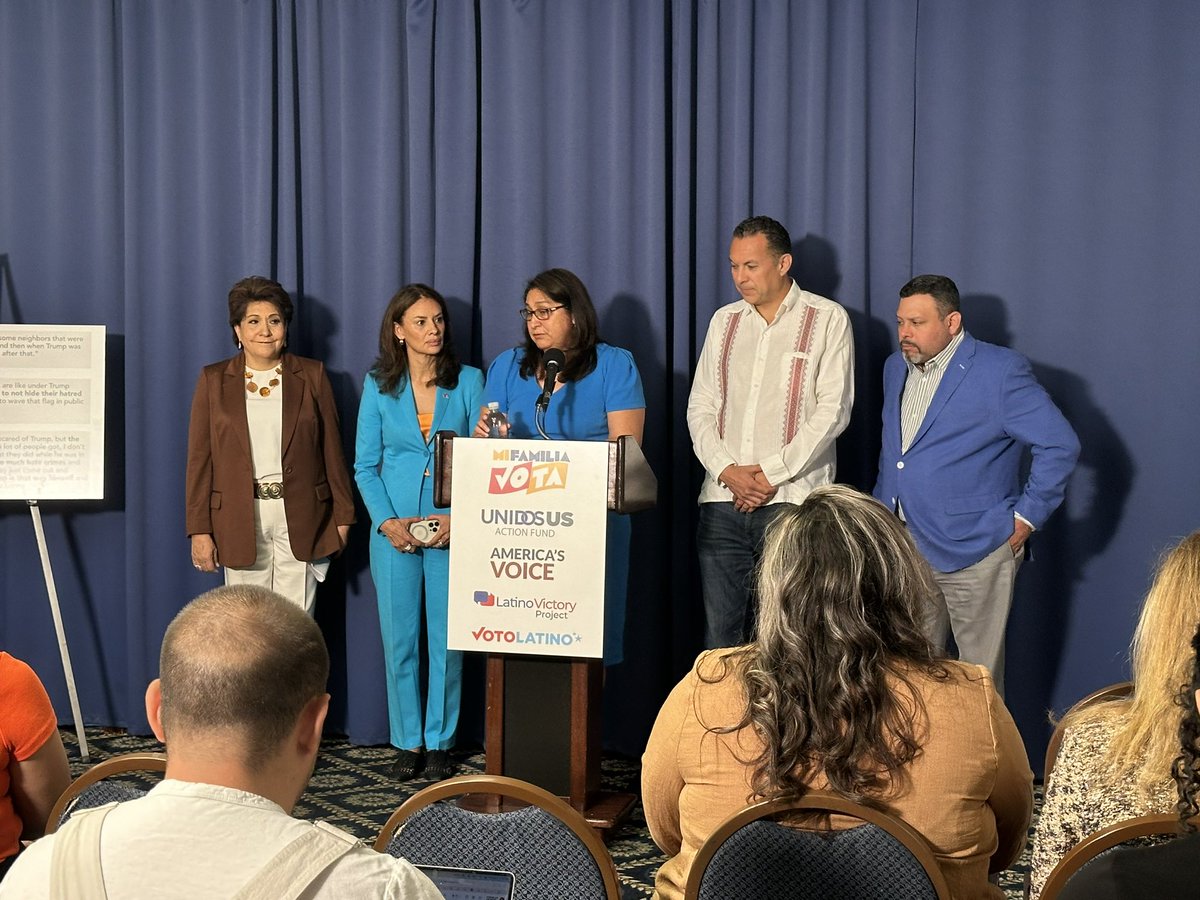 📍Washington D.C. A group of Latino organizations has gathered to denounce former President Donald Trump’s agenda claiming it poses a threat to immigrants and Latinos in the U.S. They’re urging Latinos to believe Trump when he says he wants to carry out the largest…