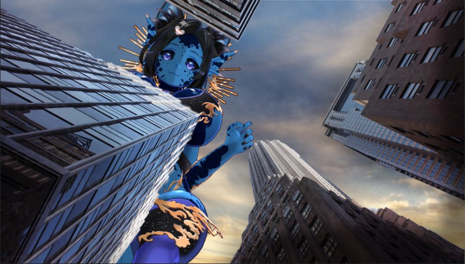 Ask your favorite blue DragonCat #giantess  a question in the comments ✨

I will try to reply to all!