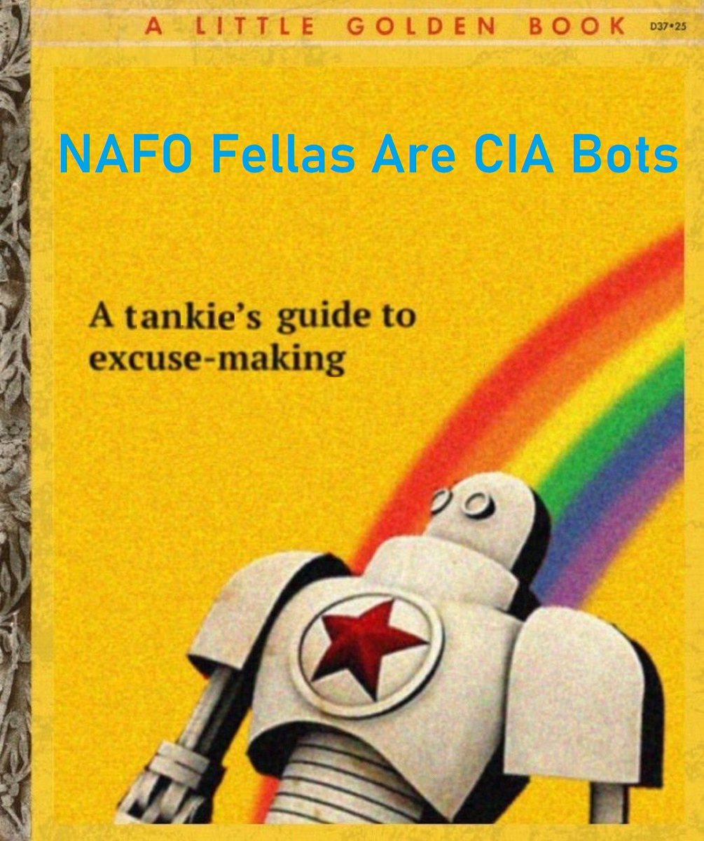 @JRewinski Snowden posted this meme about people who disagreed with him. So I stole it, updated it to say 'NAFO Fellas are CIA Bots' and 'A tankies guide to excuse making', then I replied to Snowden's meme with my new and improved meme...he instantly blocked me.