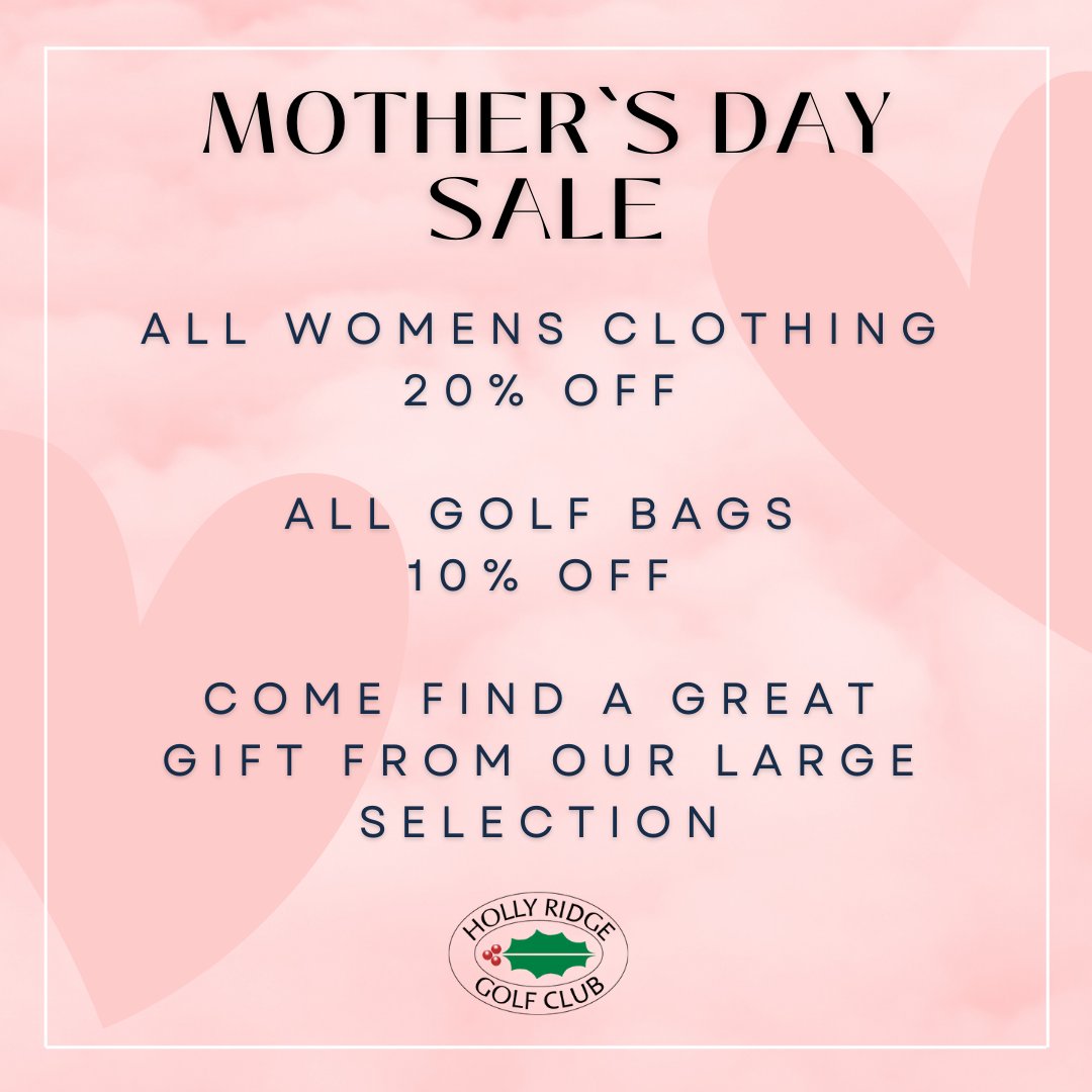 Take advantage of some great deals for Mother's Day!