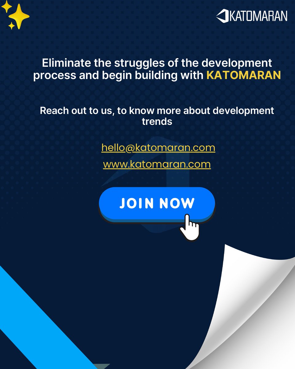 Are you finding yourself tangled in the complexities of SaaS development? Struggling to navigate through the process efficiently?

At Katomaran, we understand the challenges that come with developing Software as a Service (SaaS) solutions.

#SaaSDevelopment #SoftwareSolutions