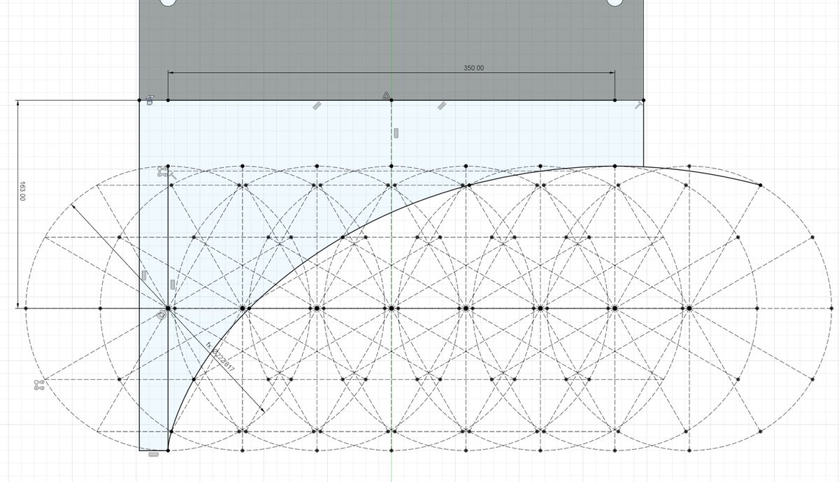 That moment when your sketch is 95% construction lines.